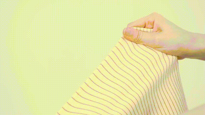 Soft and smooth fabric of the cat suit